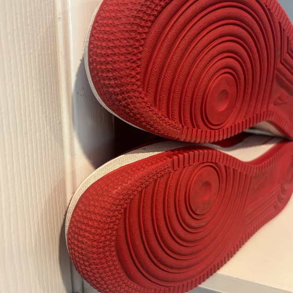 Nike Air Force 1 Game Red/White Men's - Size 8- 820266-601 - Picture 11 of 11